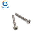 High Qutity Stainless Steel DIN967 Pan Head Cross Socket Machine Screw